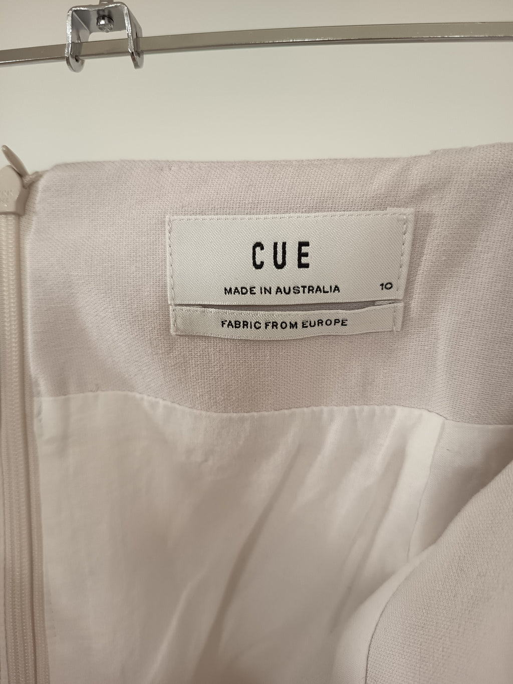 Cue Button Midi Skirt