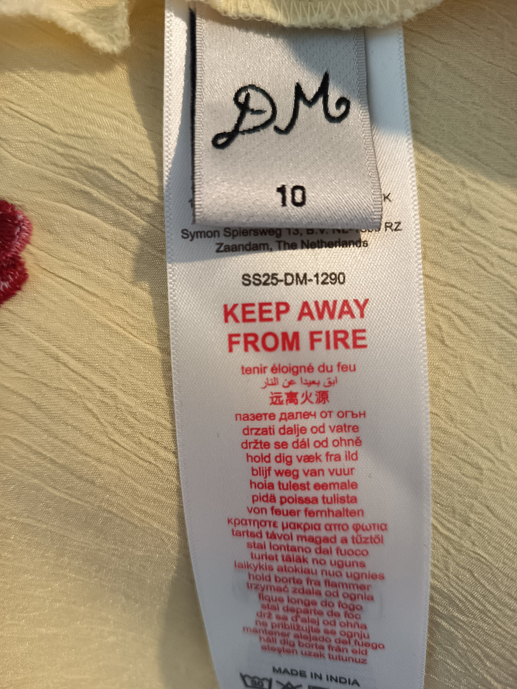 Damson Madder Simone Slip Dress (NEW)