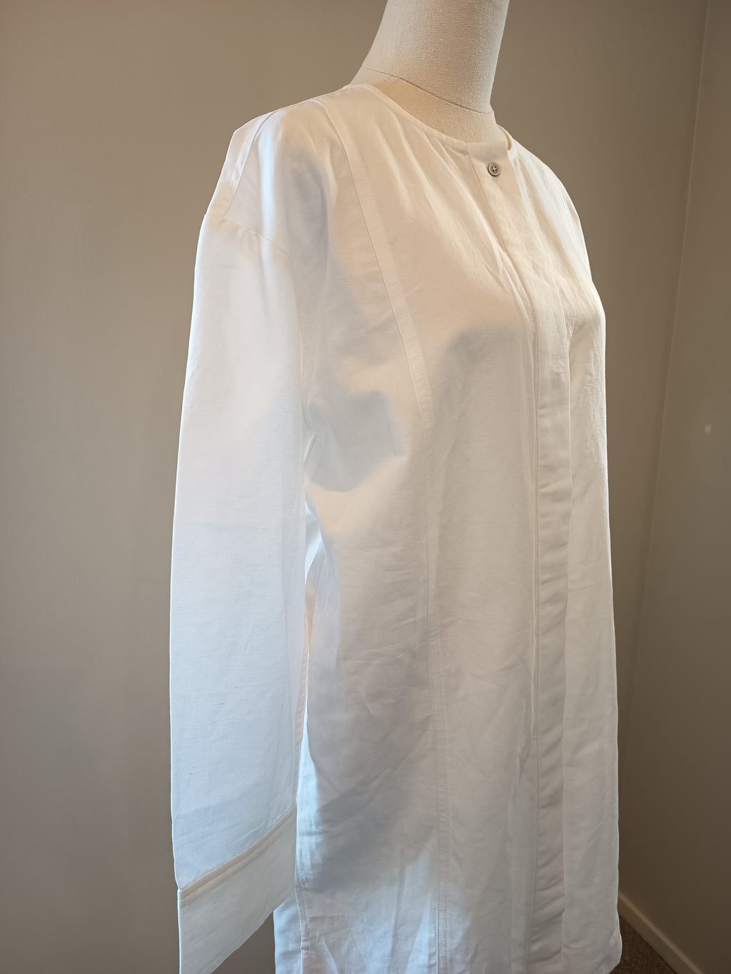 Assembly Label Cotton/Linen Shirt Dress (10)