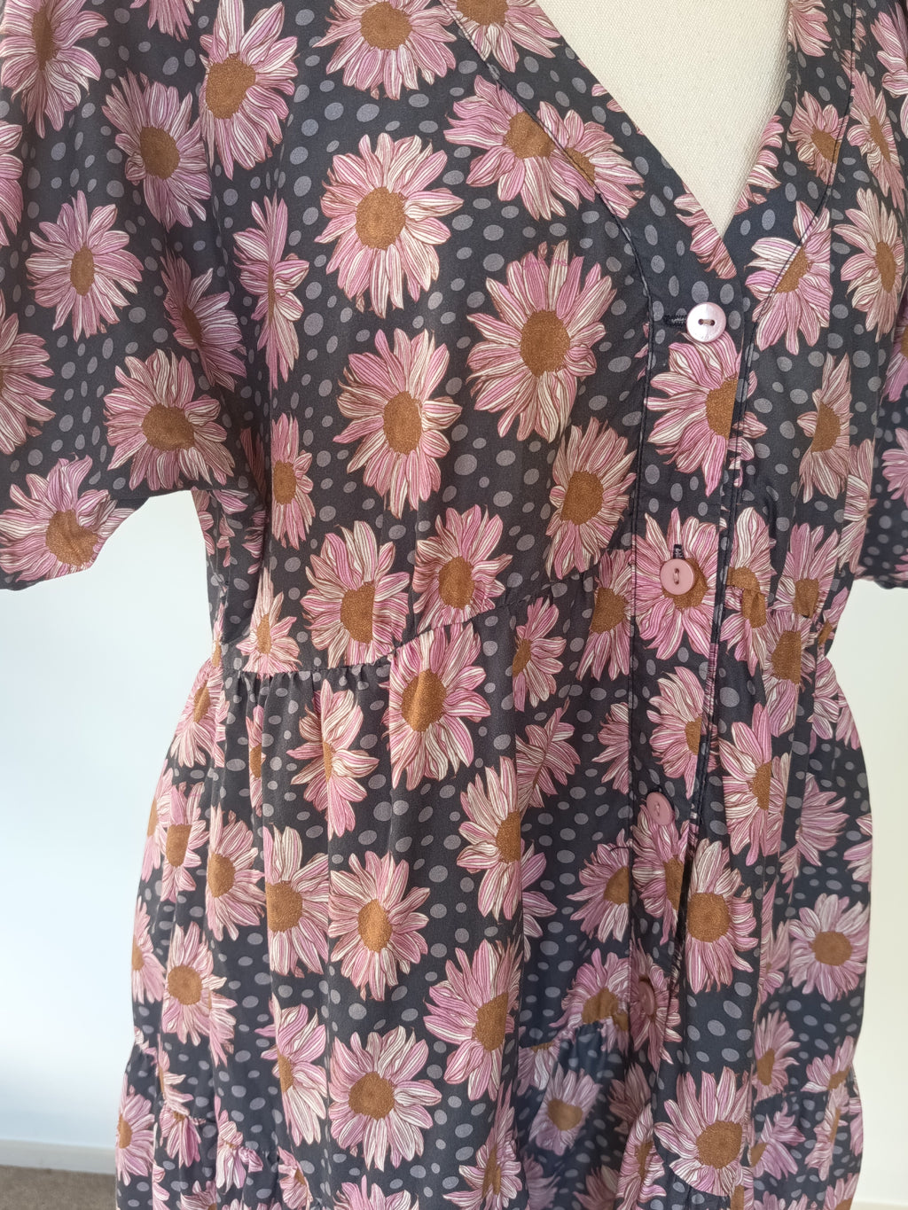 Annah Stretton Daisy Midi Dress (S)