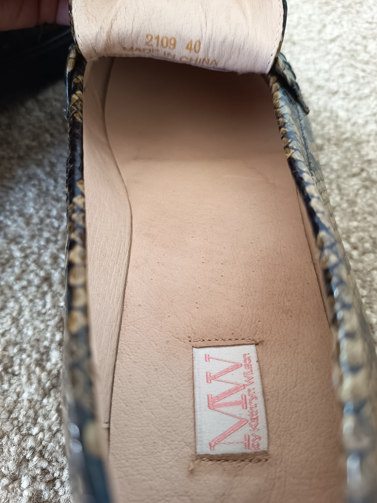 Kathryn Wilson Shandre Loafers (40/9)