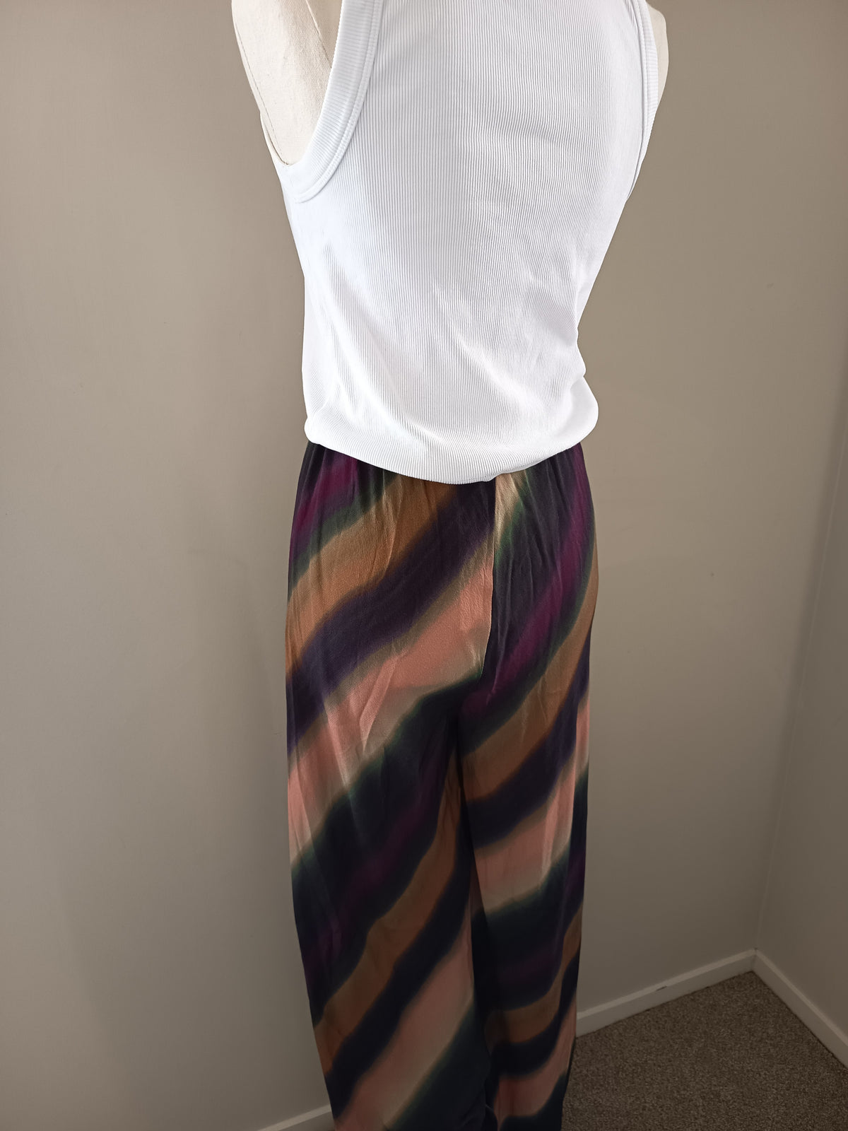 DISSH Lulu Ombre Bias Cut Pants (NEW)