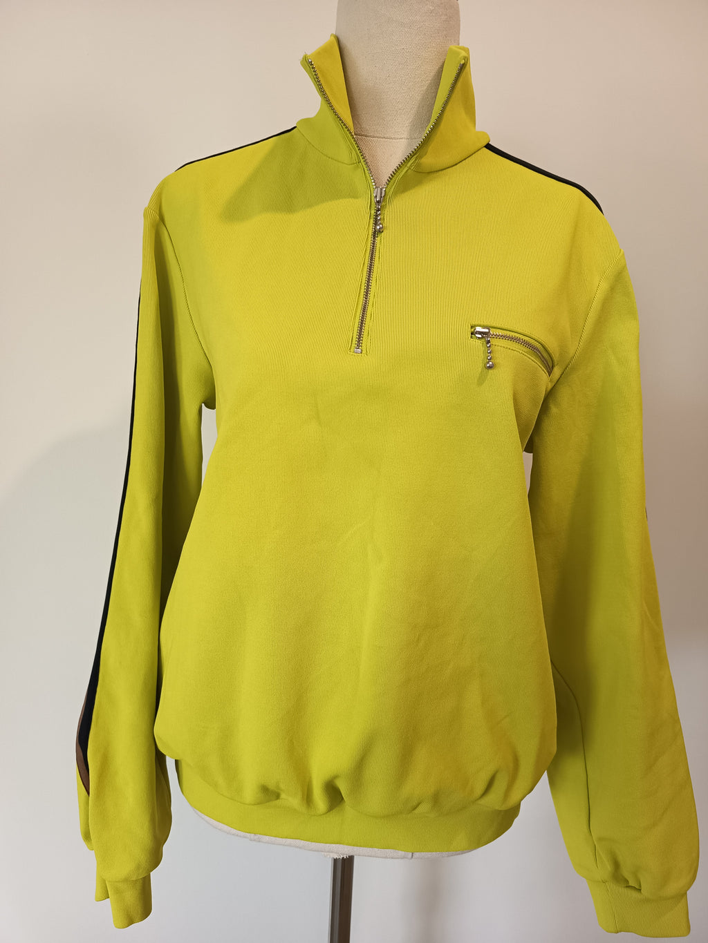 Tory Burch Side-Striped Detailed Sweatshirt