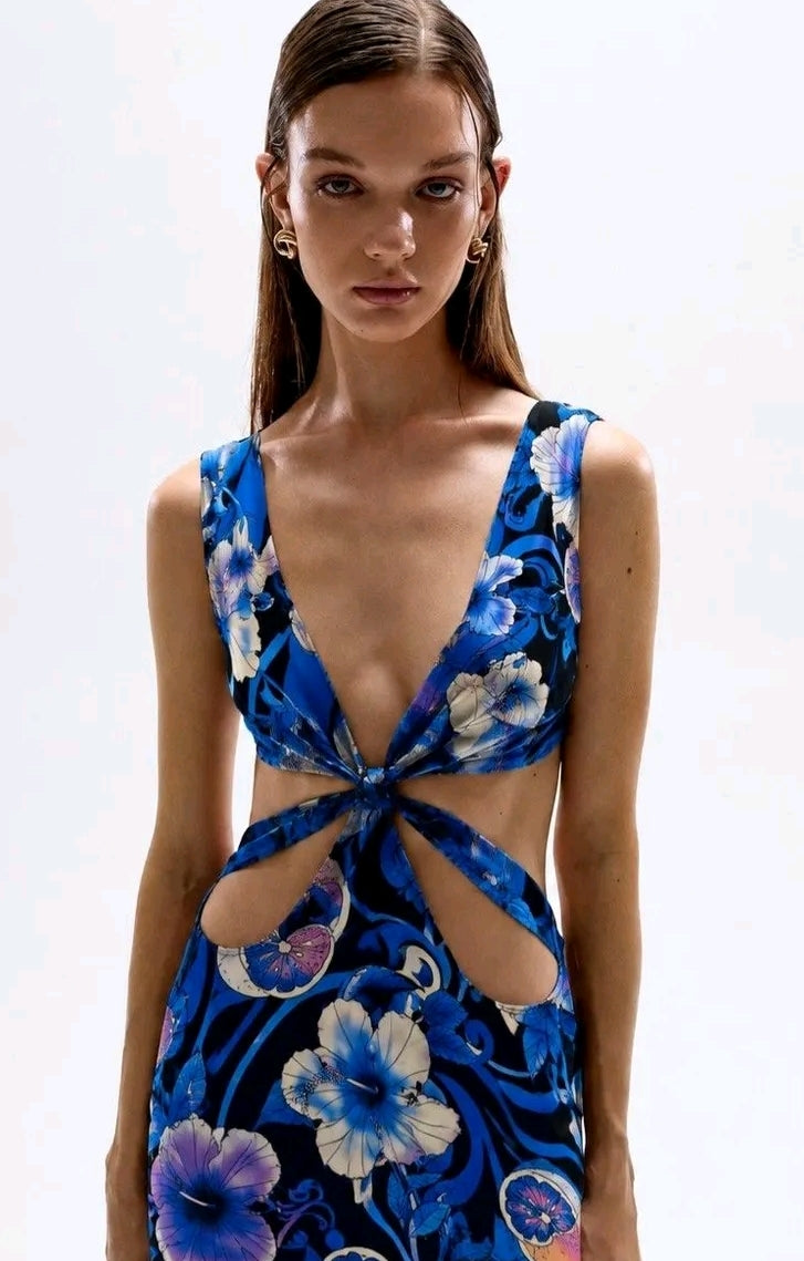 Cin Cin Vega Mini Dress (S) (NEW)