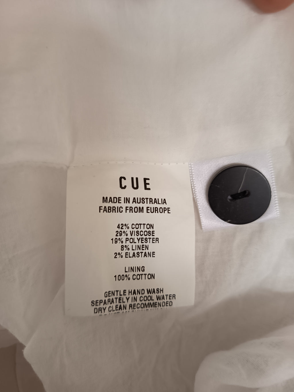 Cue Button Midi Skirt