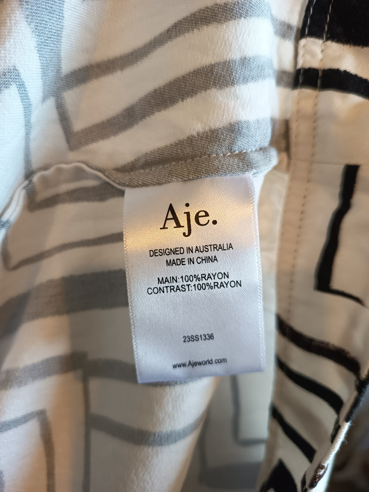 Aje Vortex Belted Shirt (8)