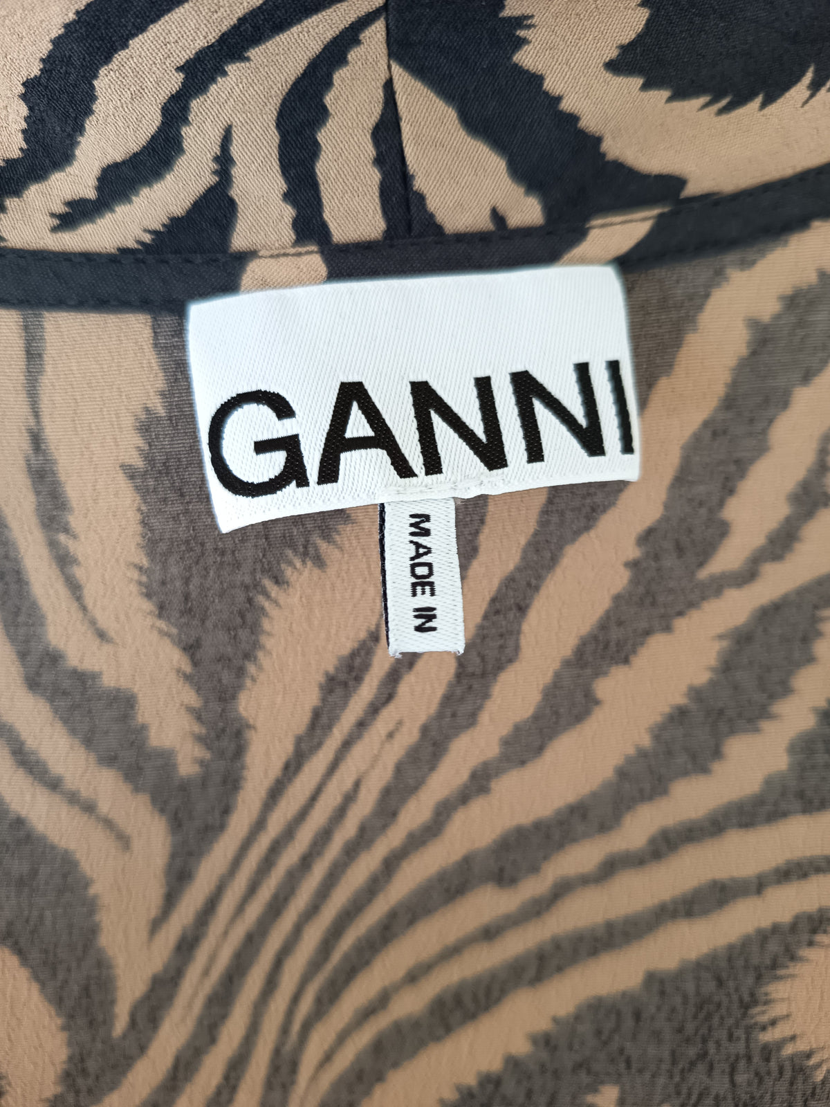 GANNI Emory Crepe Dress (10)
