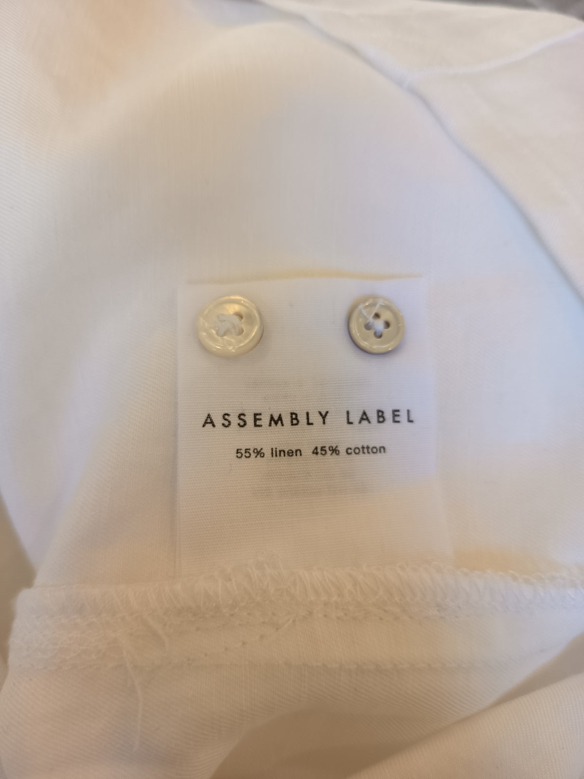 Assembly Label Cotton/Linen Shirt Dress (10)