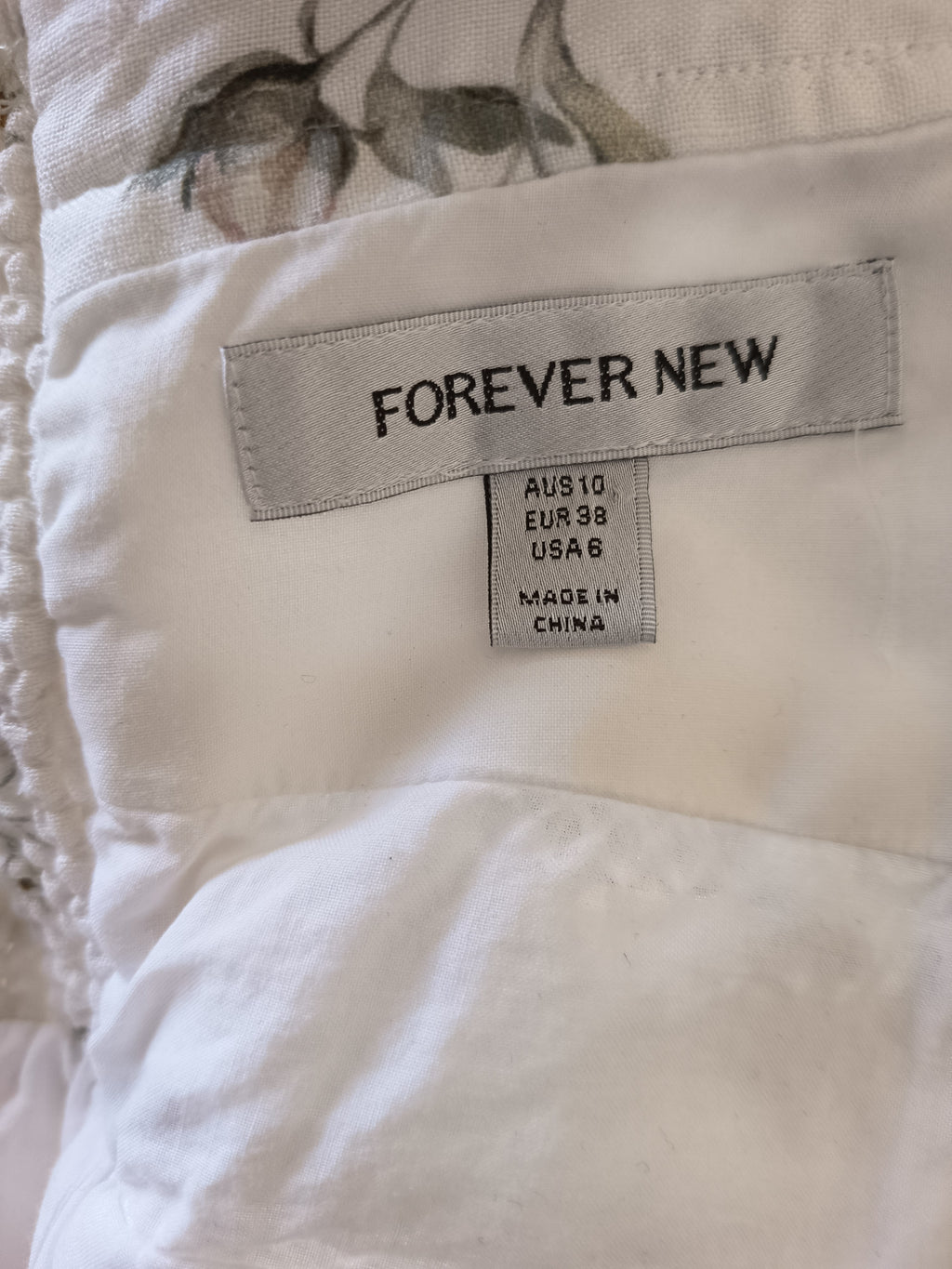 Forever New Porcelain Arianna Halter Mini Dress (10)