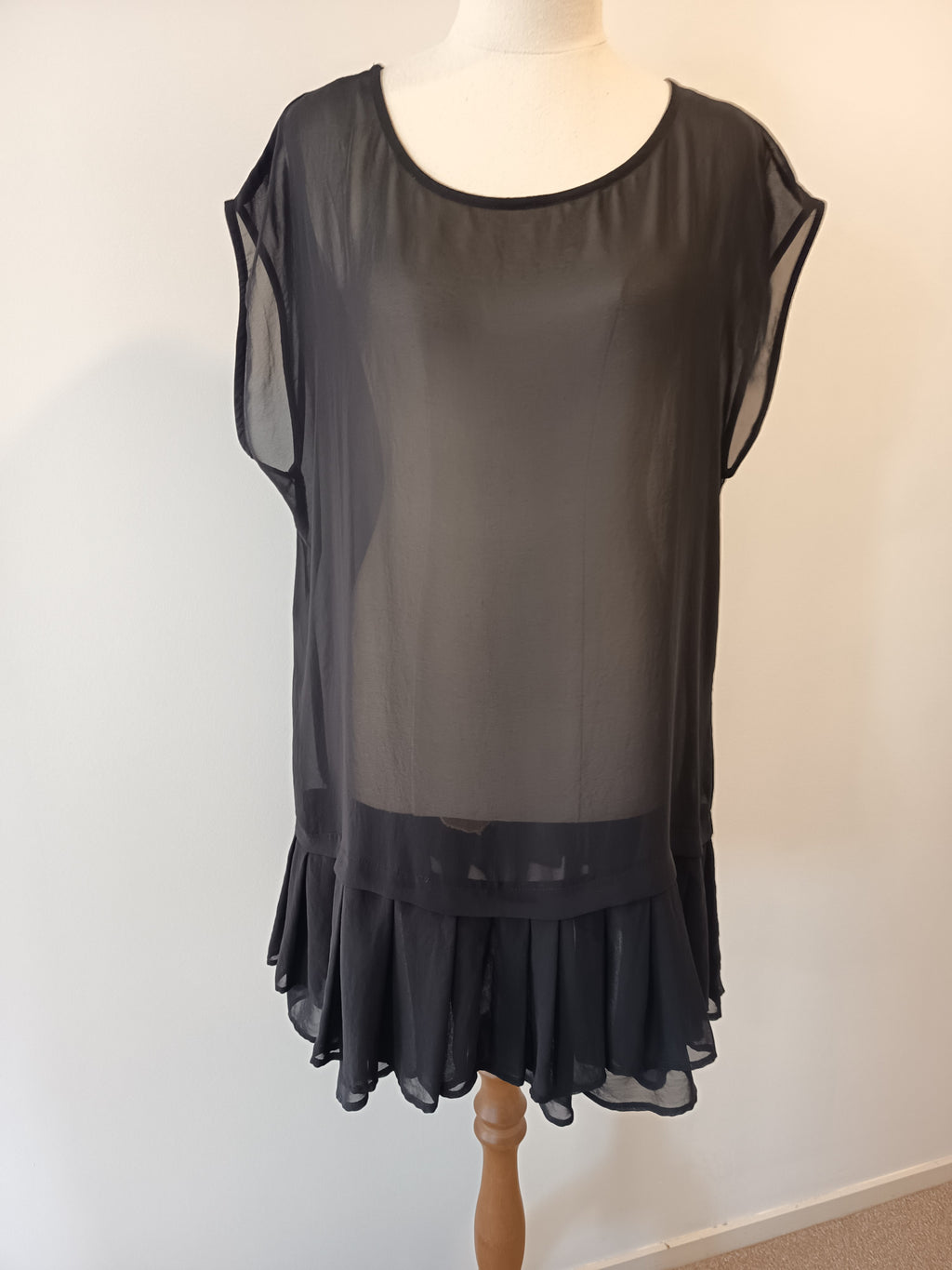 Moochi Sheer Layer Tunic/Top