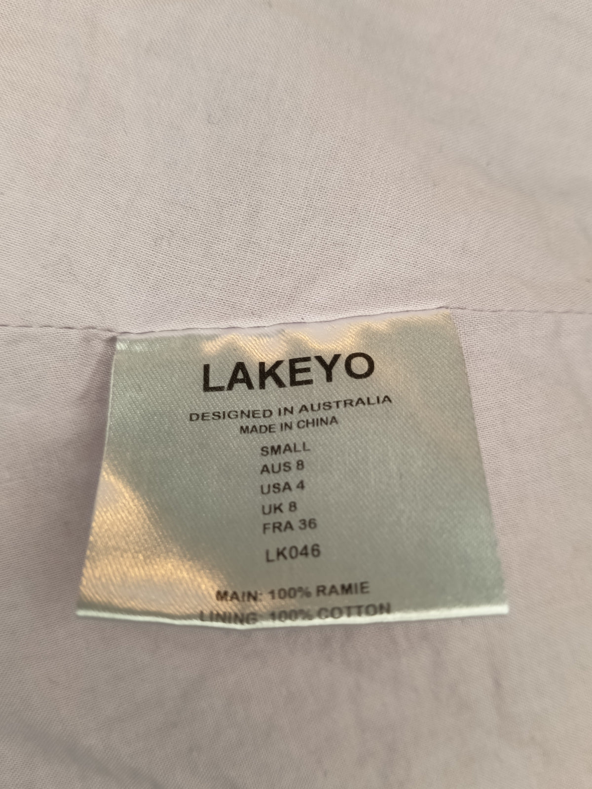 Lakeyo Emerita Mini Dress