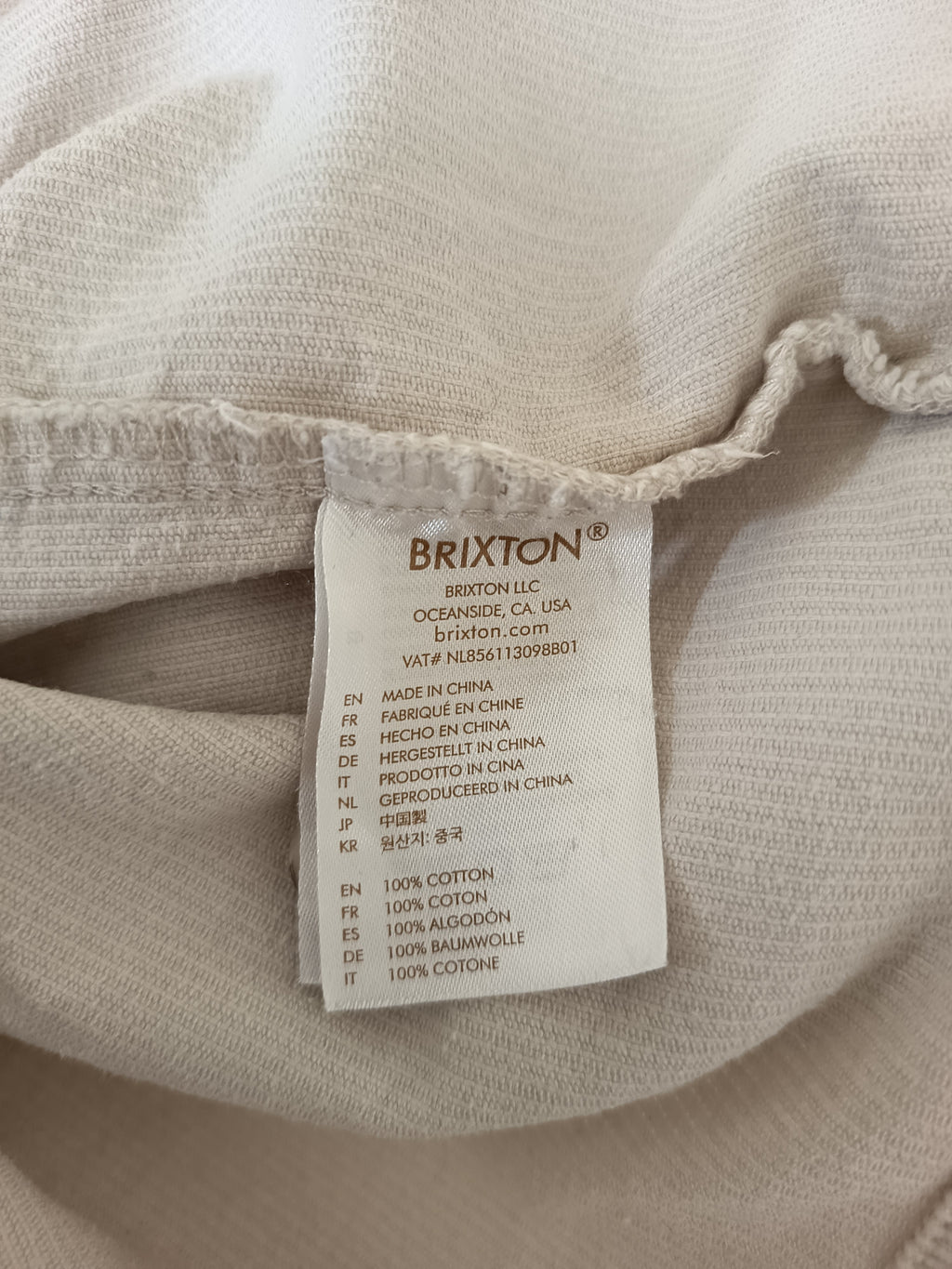 Brixton Corduroy Jacket (S)