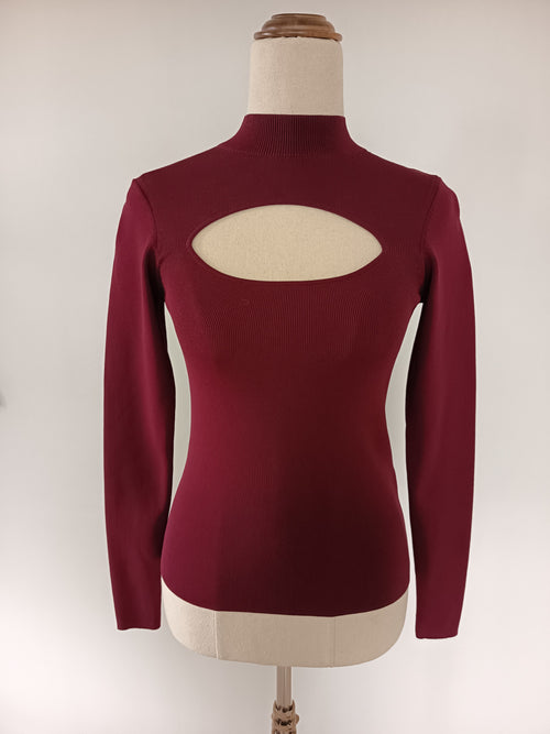 & Other Stories Cutout knit Top (XS)