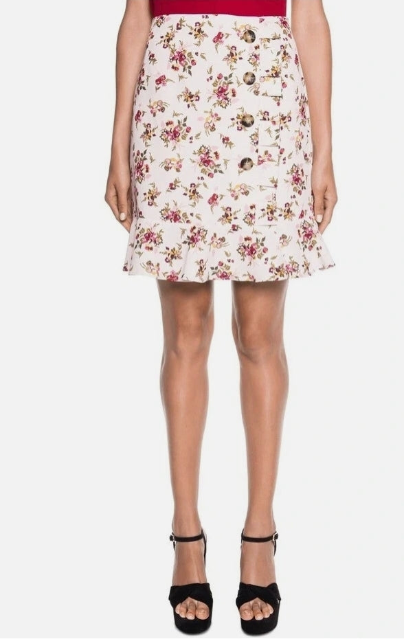 Cue Floral Mini Skirt (10)