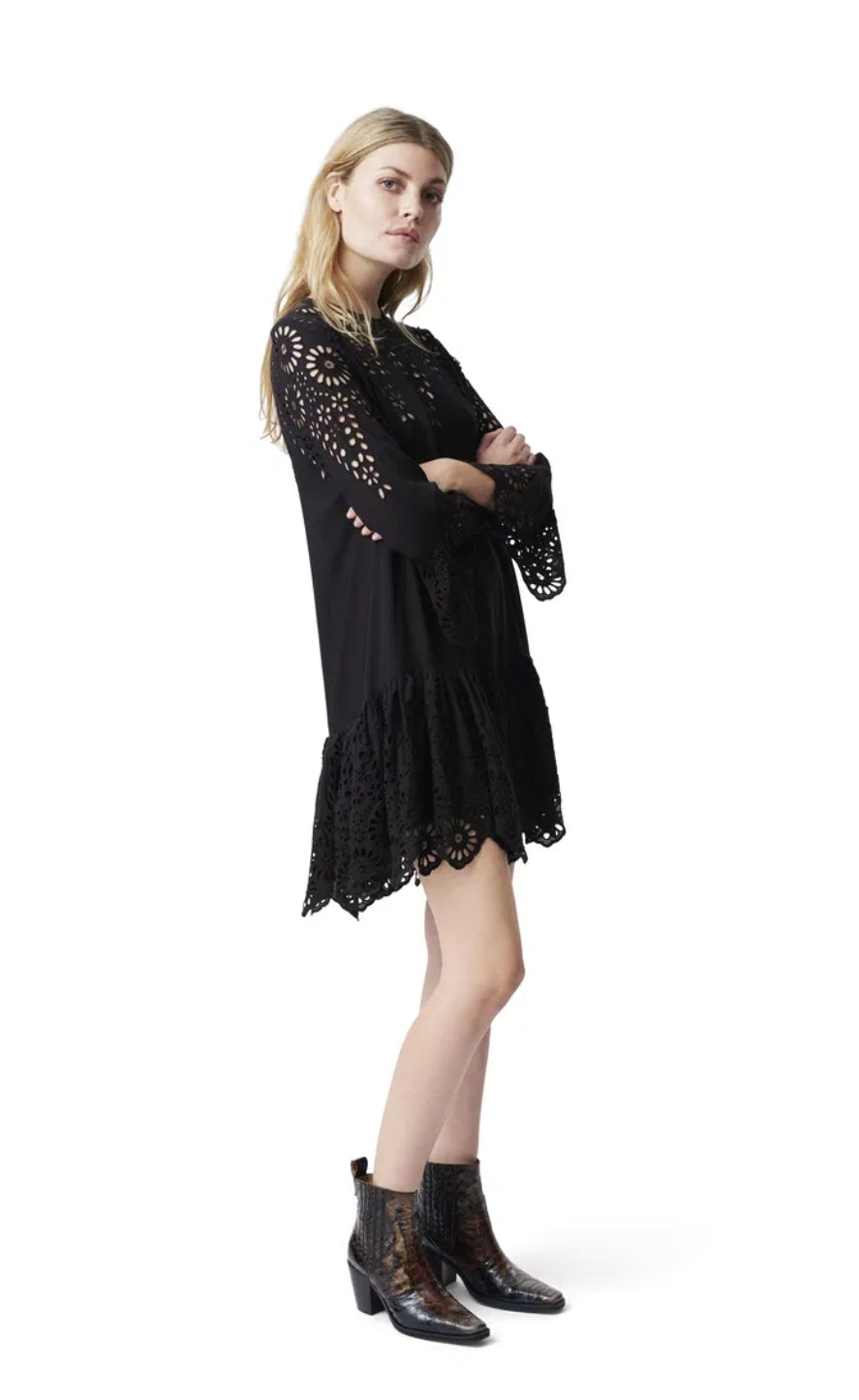 Ganni Emile Lace Dress