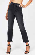 Ksubi Chlo Wasted Black Crow Trashed Jeans (28/10)