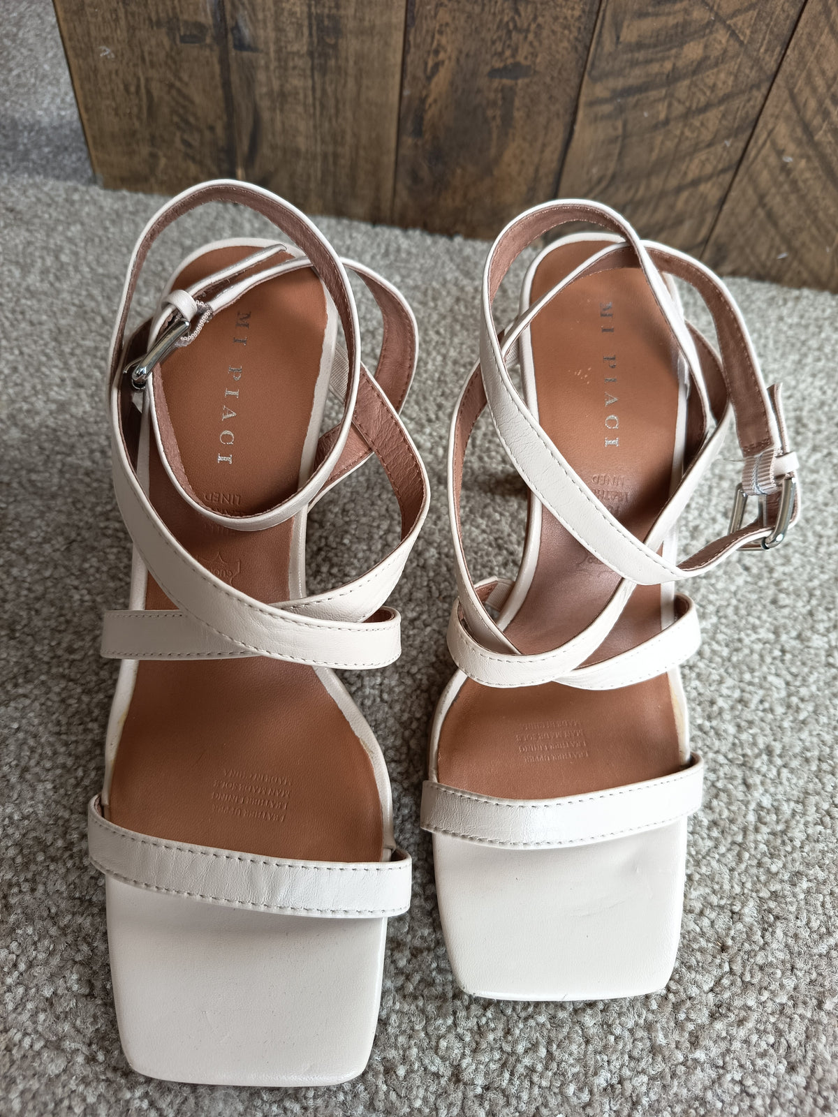 Mi Piaci Strappy Kitten Heels