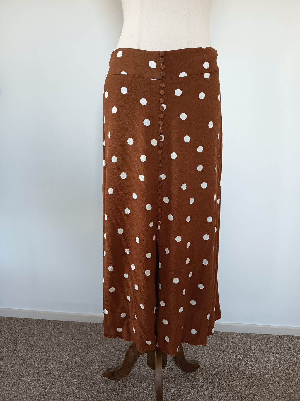 Witchery Button Through Midi Skirt (12)