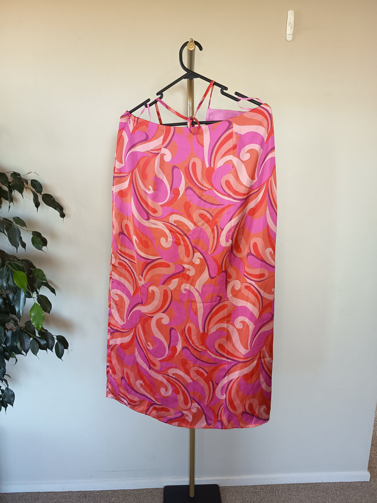 Hansen and Gretel Cisco Mini Halter Dress (NEW)