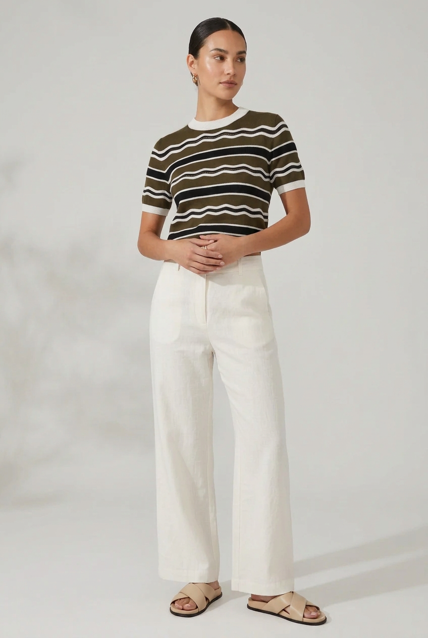 Cue Stripe Knit (M)