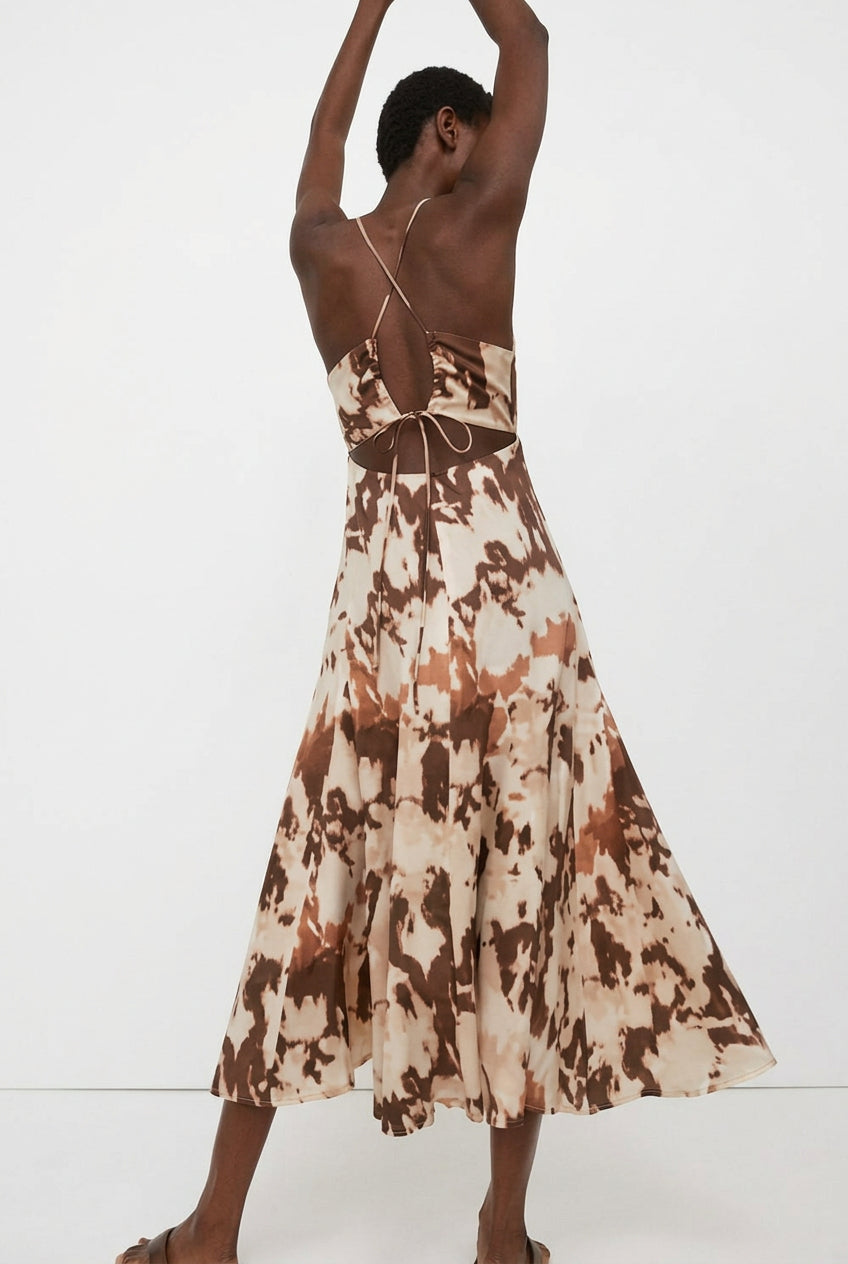 H&M Cow Print Maxi (L)