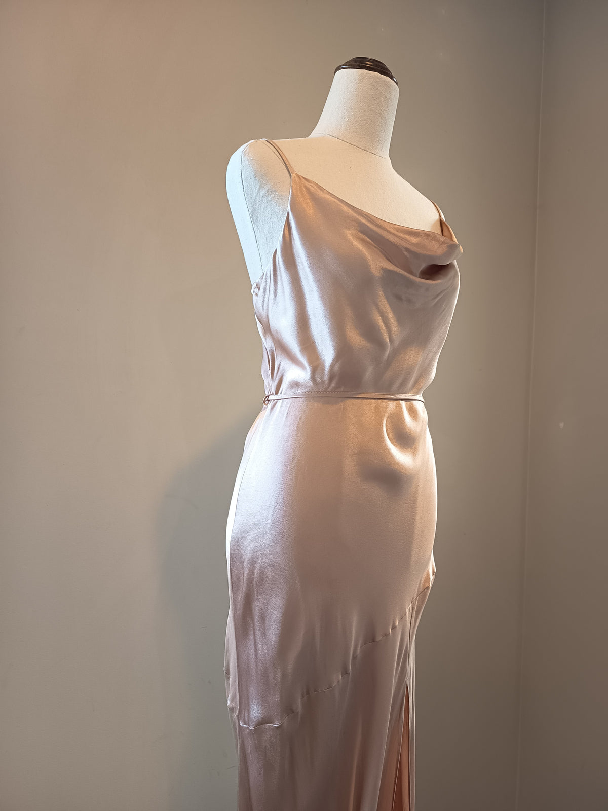 Shona Joy La Lune Bias Cowl Maxi Dress (NEW)