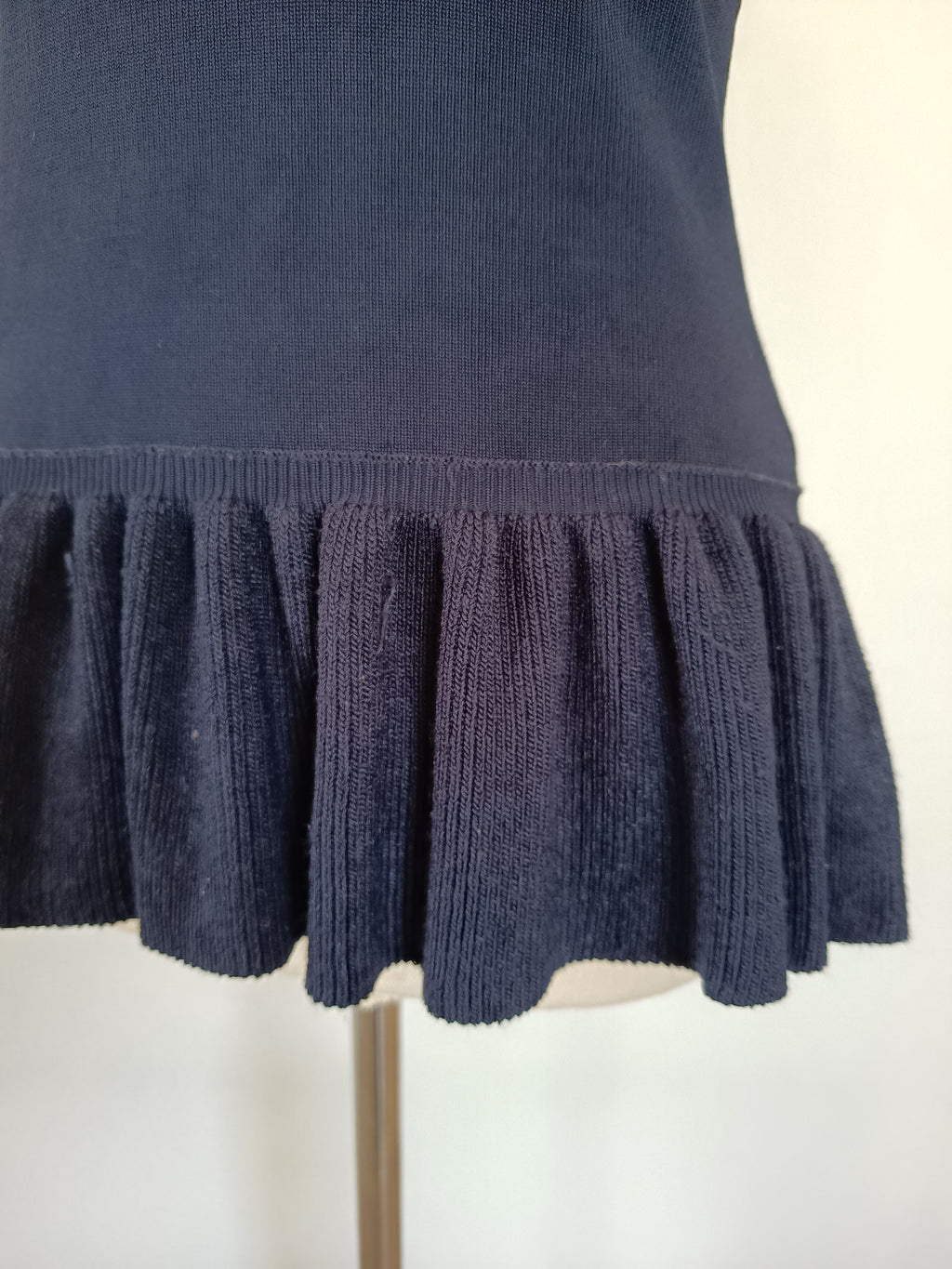 Seed Peplum Knit Tank (XS)