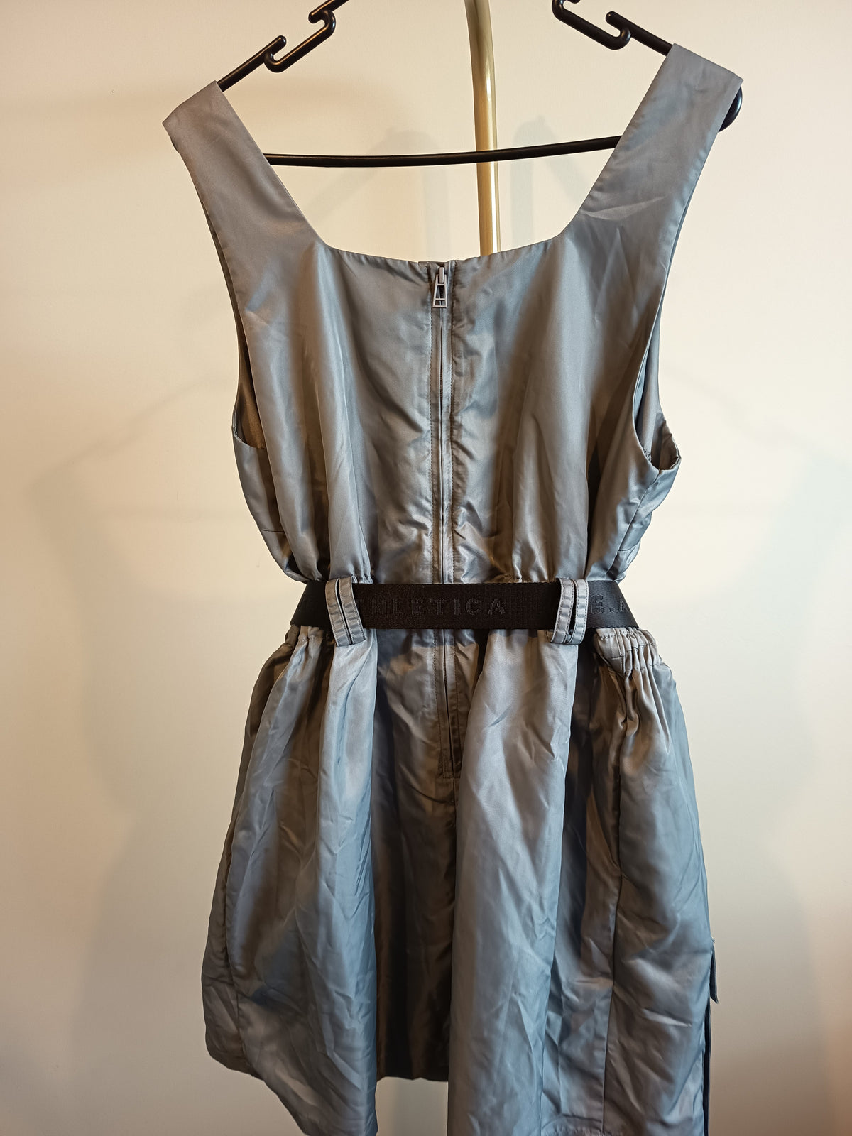 Aje Athletica Spray Bubble Hem Mini Dress (14)