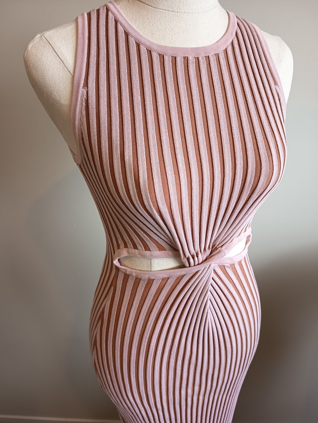 Elka Collective Lavinia Ribbed Midi Dress