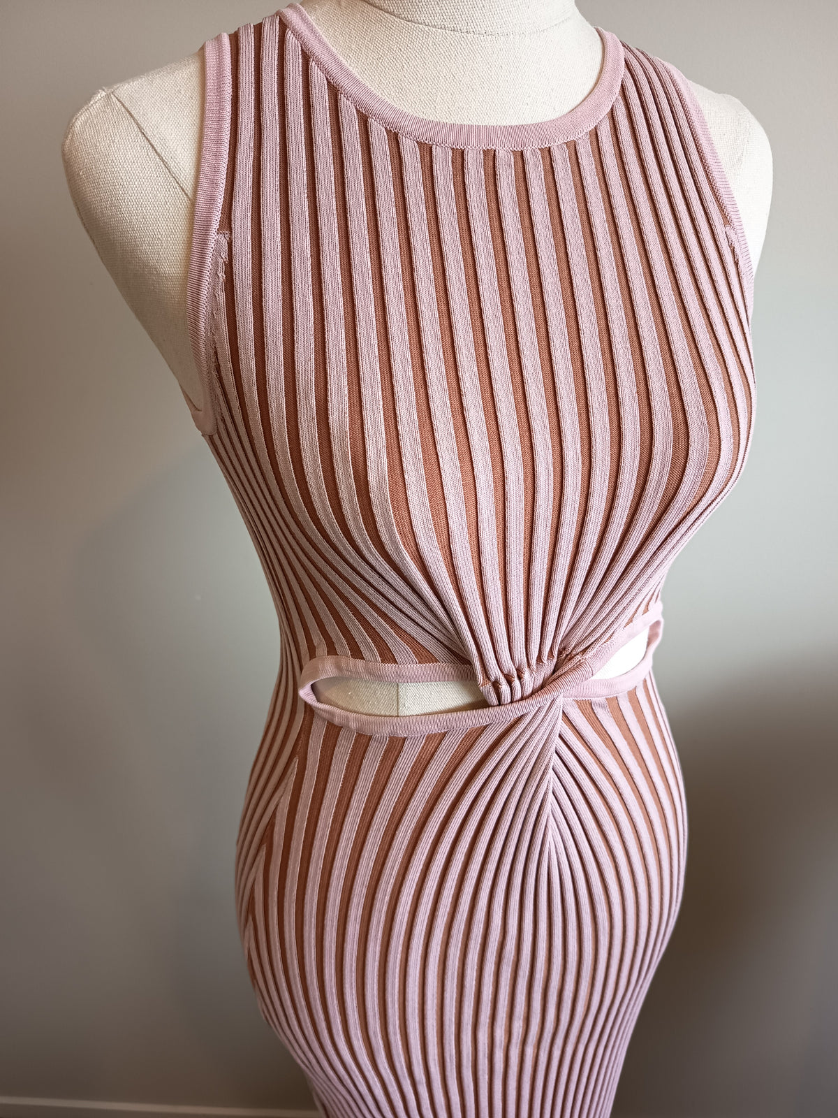 Elka Collective Lavinia Ribbed Midi Dress