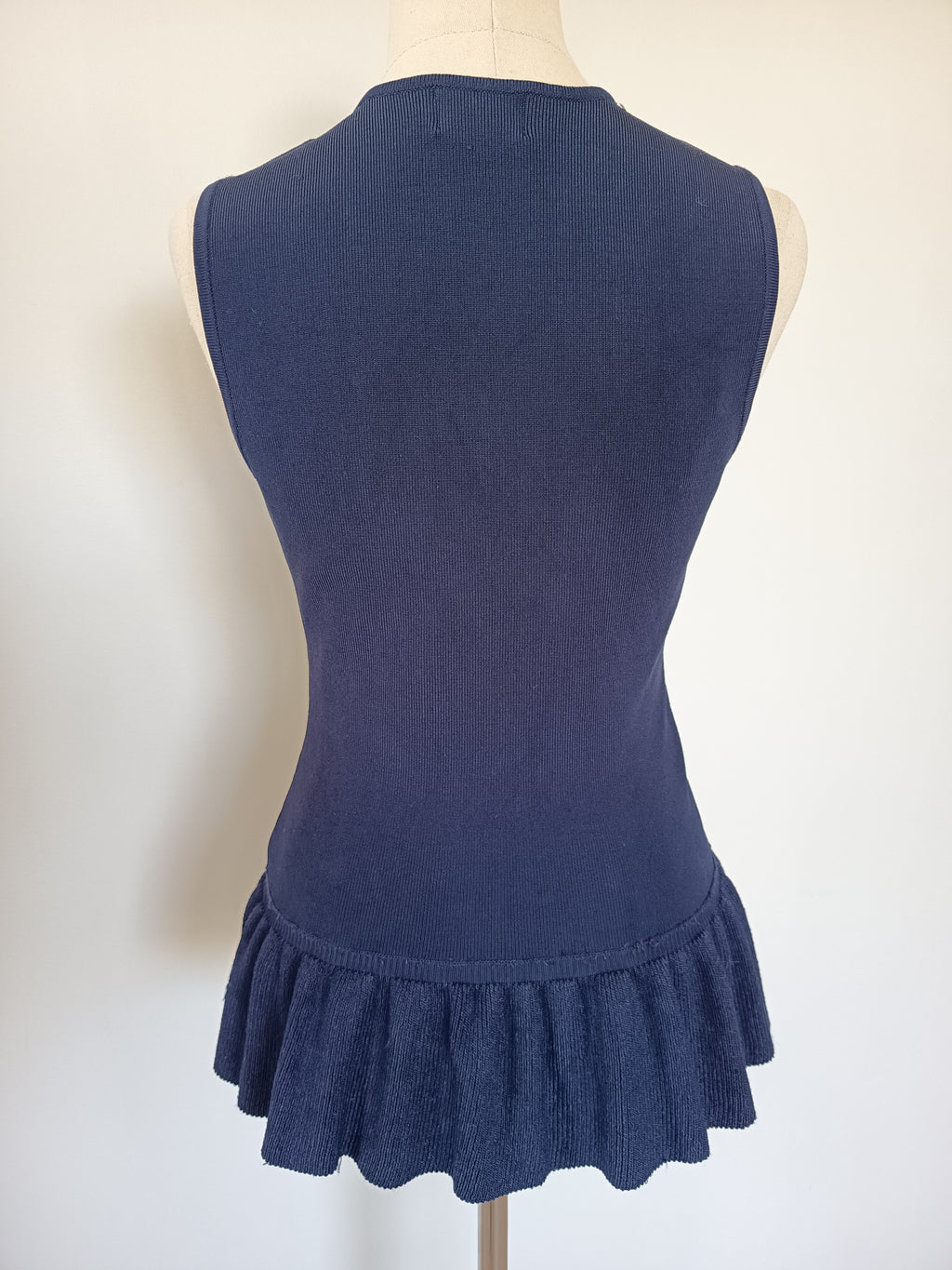 Seed Peplum Knit Tank (XS)