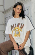 MAKU Banana Phone Oversized Tee