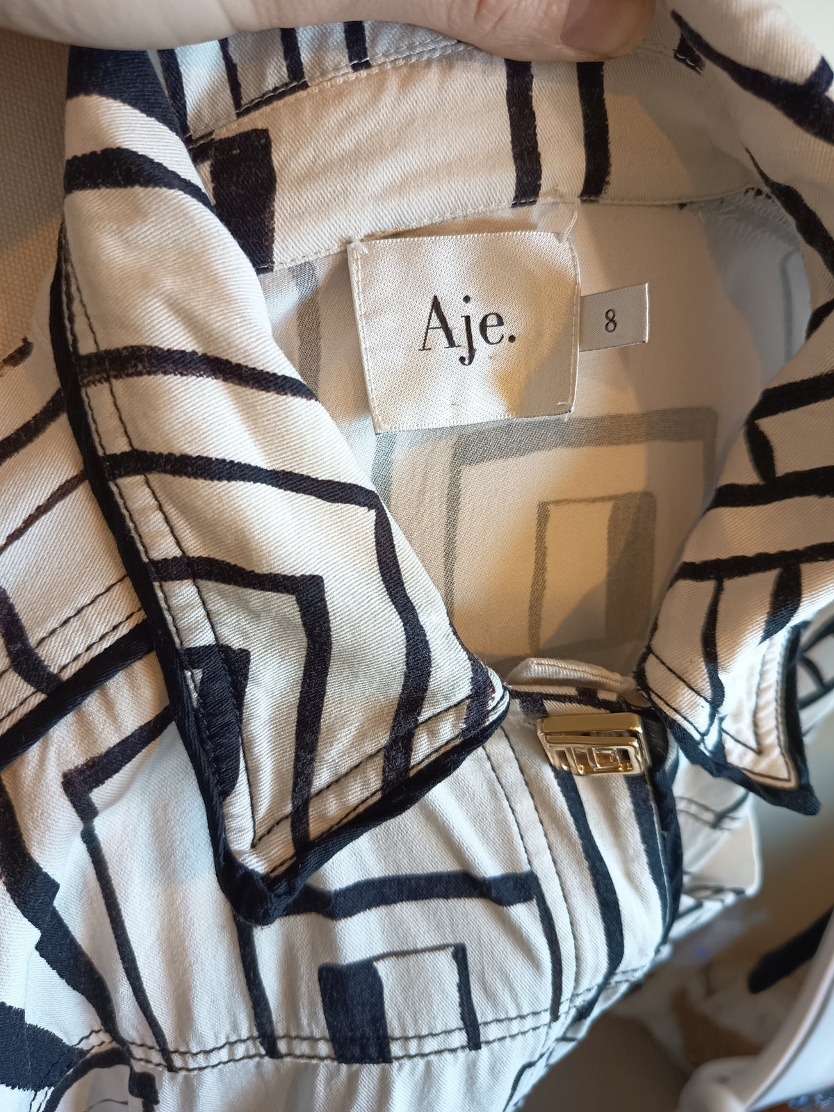 Aje Vortex Belted Shirt (8)