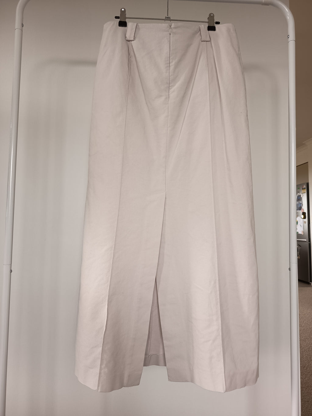 Cue Button Midi Skirt