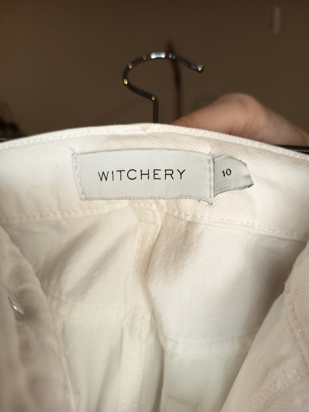 Witchery Denim Midi Skirt