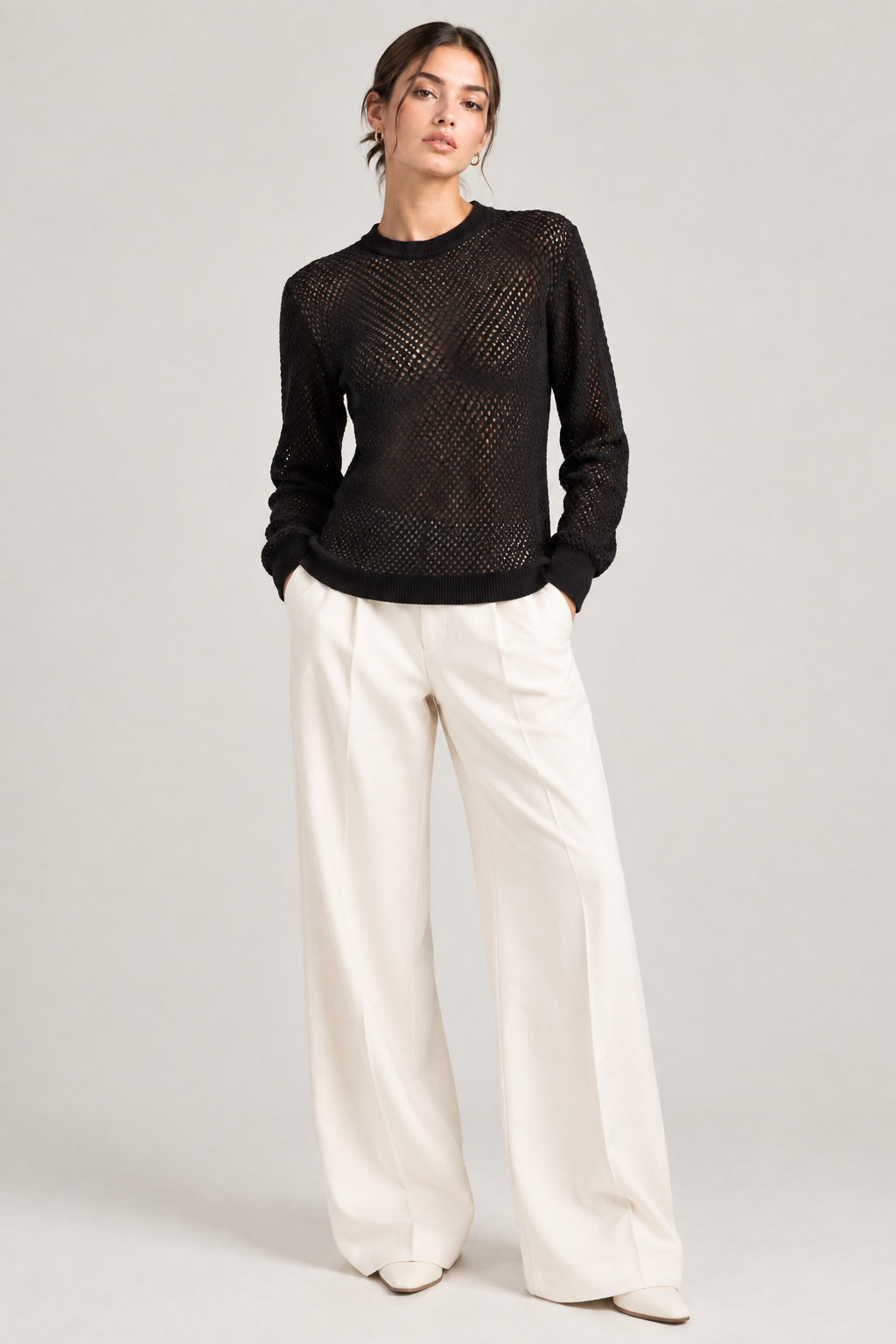 Cue Mesh Knit (M)