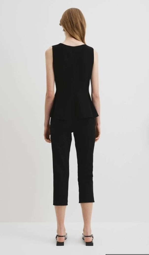 Country Road Compact Peplum Knit Tank
