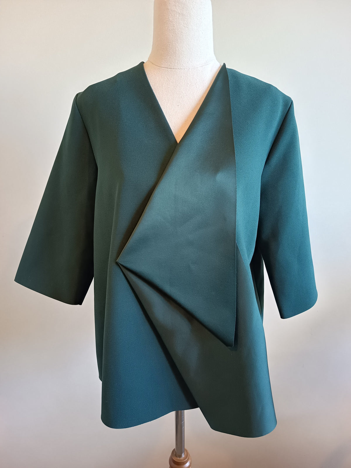 COS Drape Detail A-Line Top