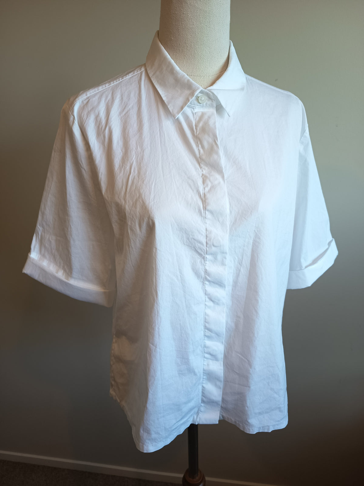 COS Boxy Cropped Shirt