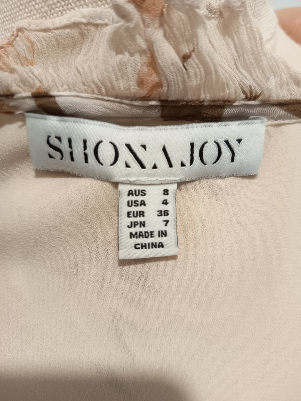 Shona Joy Nina Frill Mini Dress