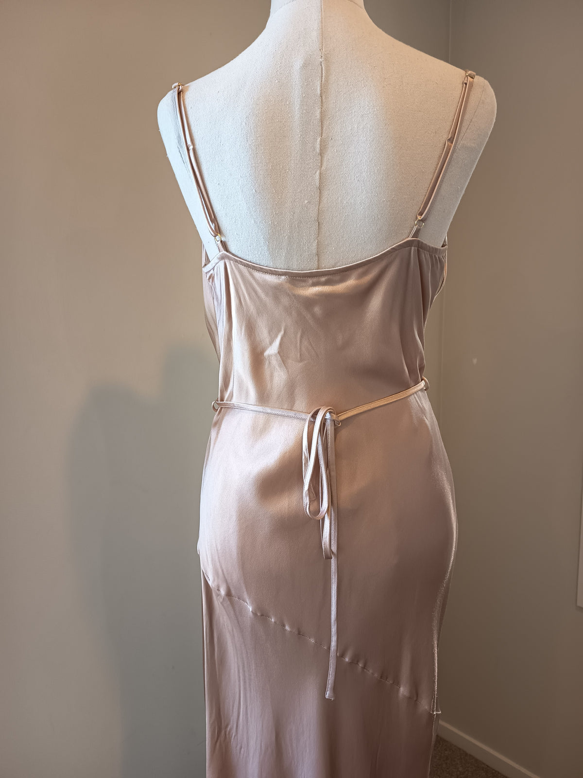 Shona Joy La Lune Bias Cowl Maxi Dress (NEW)