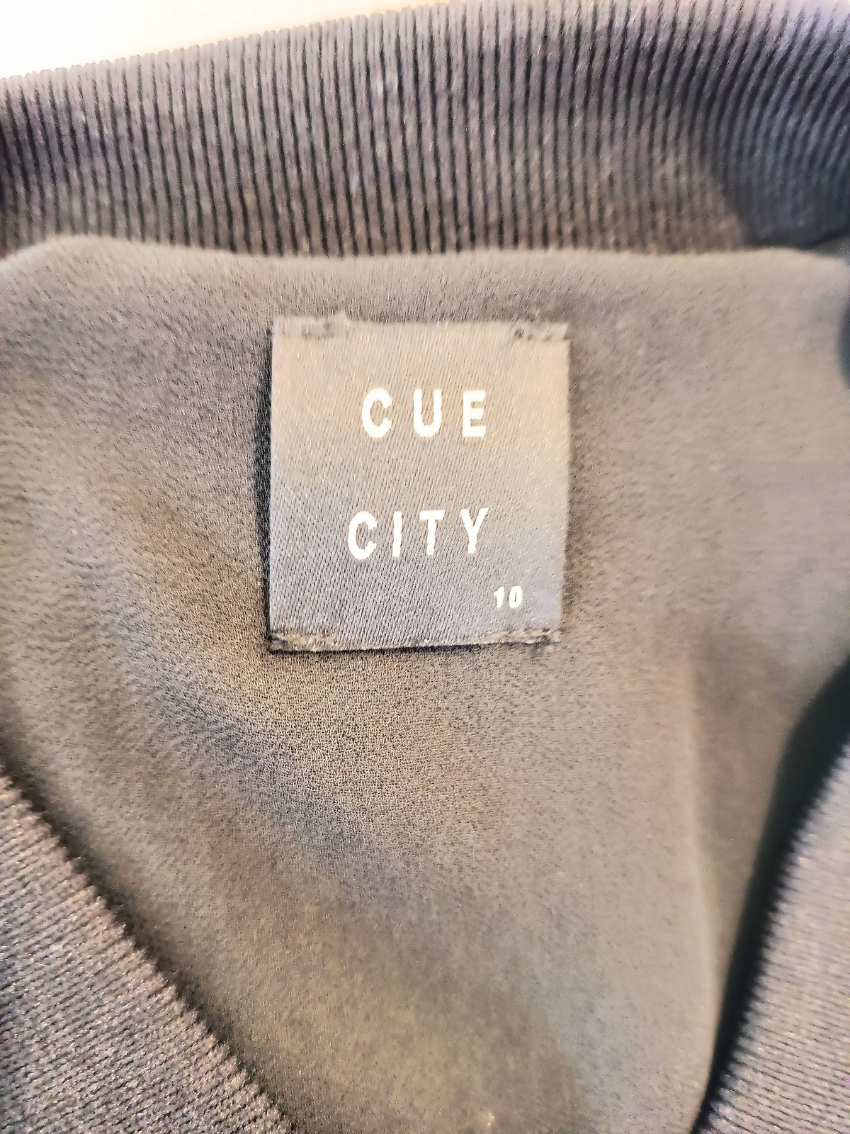 Cue Velour Ribbed Bomber (10)