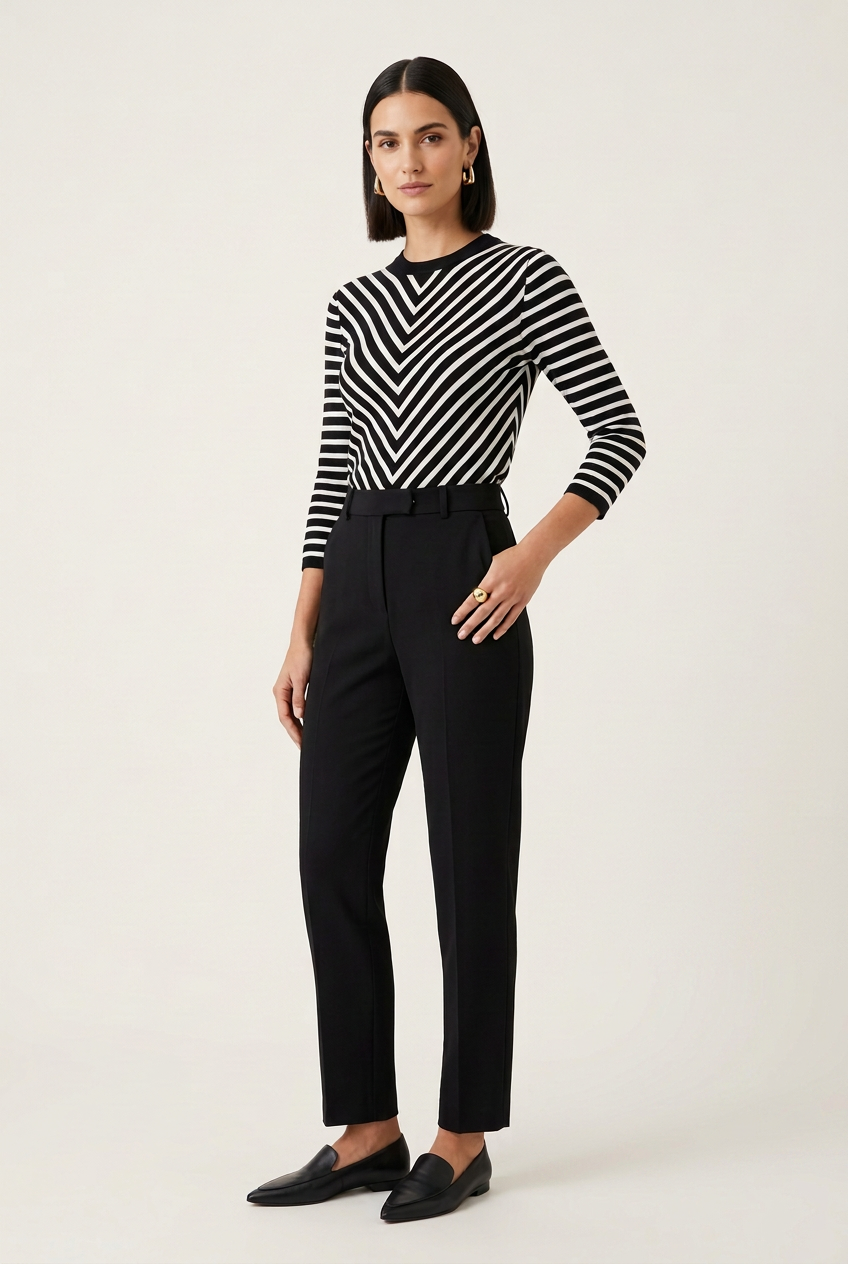 Cue Chevron Knit (S)