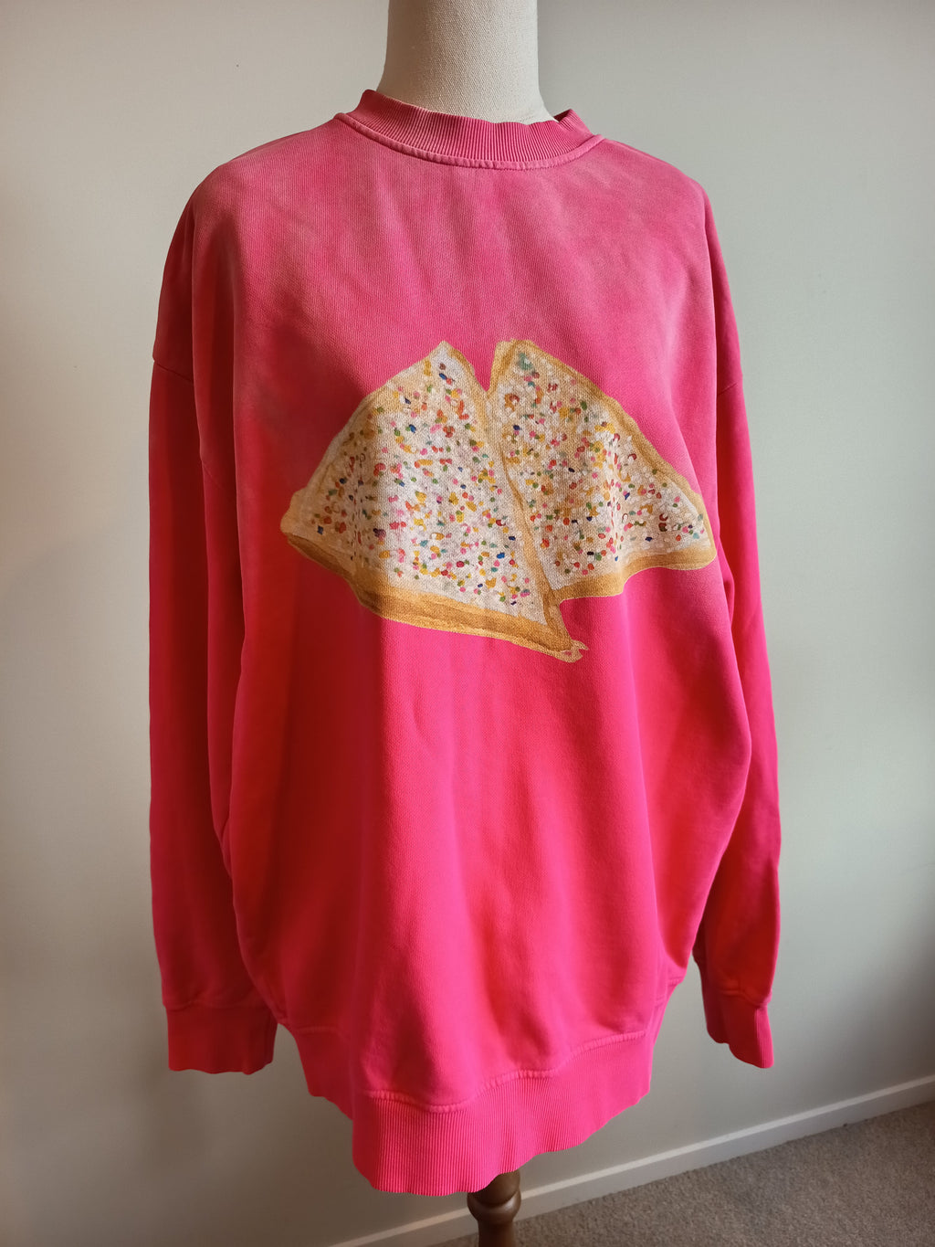MAKU Fairy Bread Acid Wash Crew