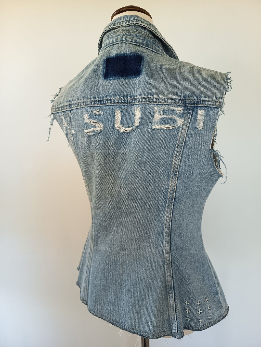 Ksubi Spark Vest Torn Up (S)