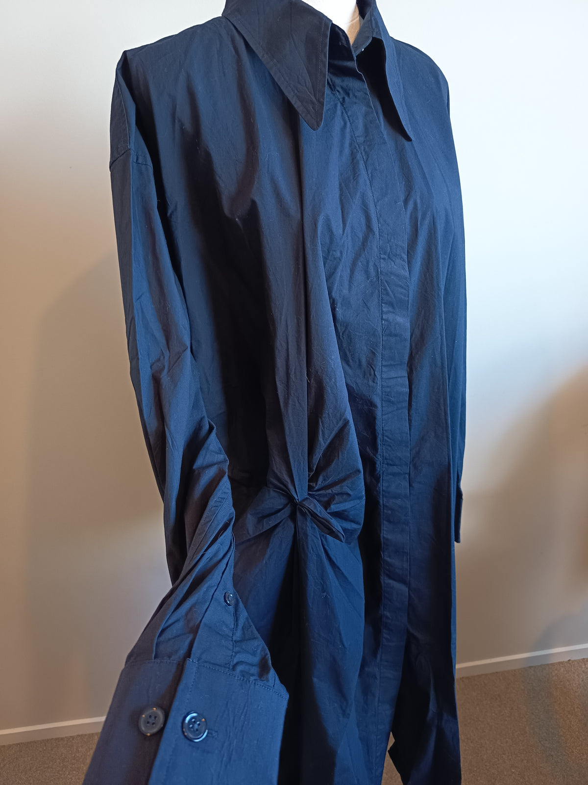 Scanlan Theodore Oversized Cotton Shirt Dress