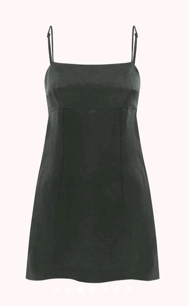 Rowie Gwen Silk Slip Dress (NEW)