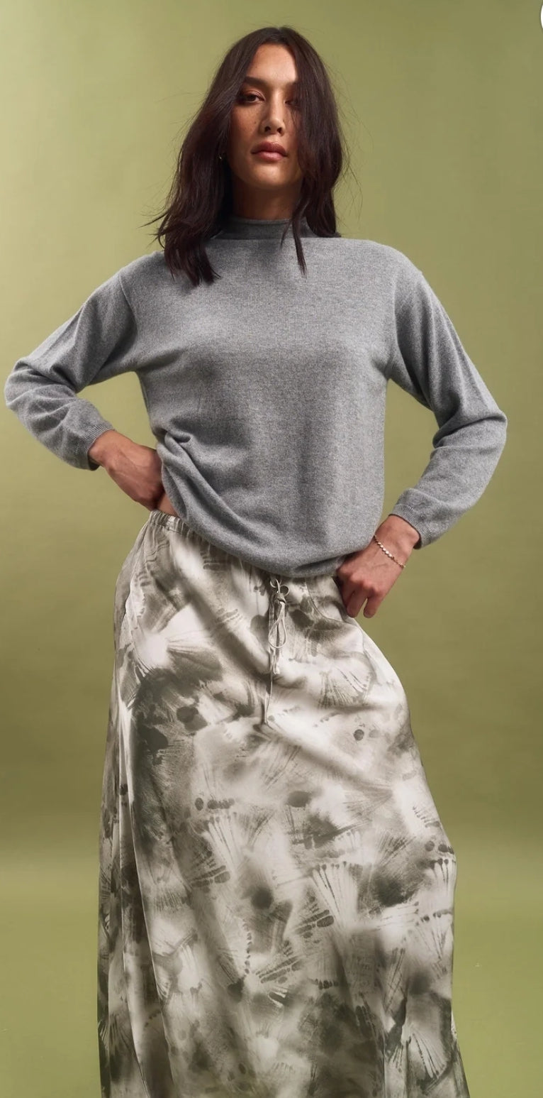 Max Henry Maxi Slip Skirt (S)