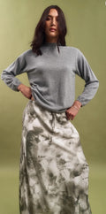 Max Henry Maxi Slip Skirt (S)