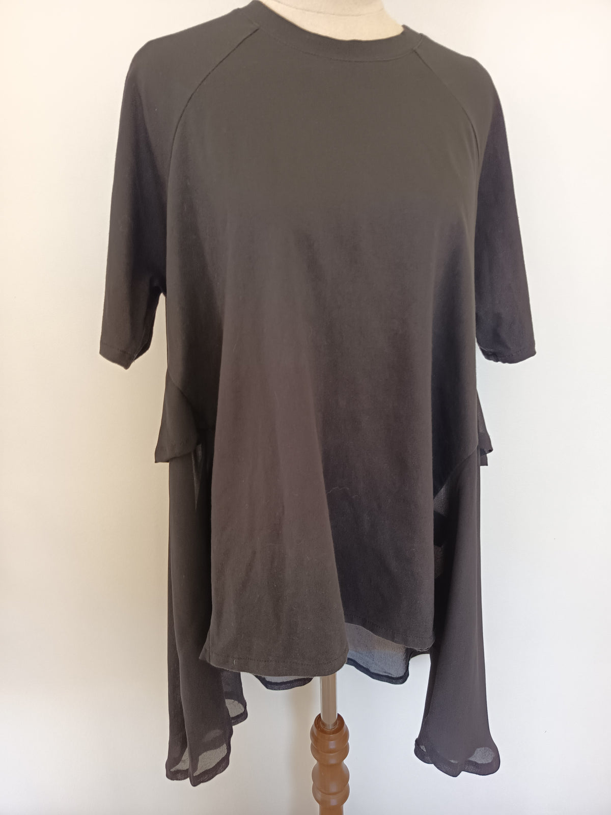 Blank Space Sheer Detail Top (S)
